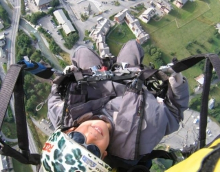  Parapenle en los Altos Alpes 